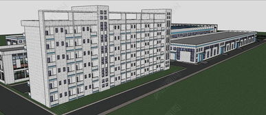 廠區(qū)整體規(guī)劃工業(yè)產(chǎn)業(yè)創(chuàng)意園工業(yè)產(chǎn)業(yè)園工廠房建筑工業(yè)建筑規(guī)劃su模型設(shè)計(jì)模型下載